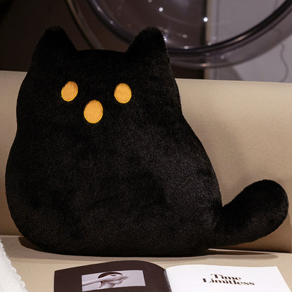 Halloween Plush Ghost Cat Pillow Doll