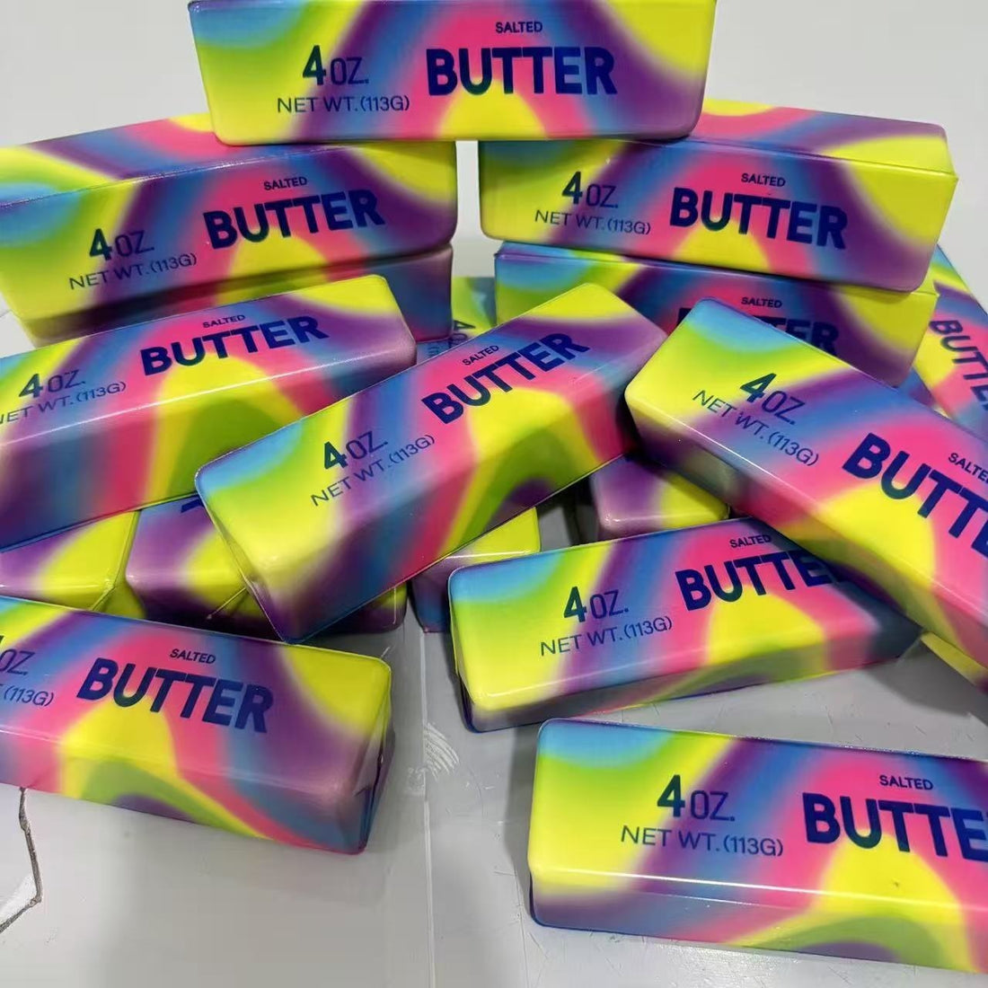 Squeeze-and-Squish Butter Stick