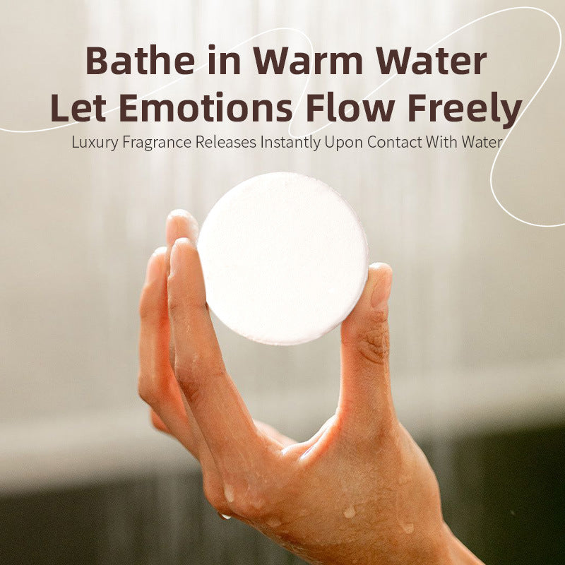 Bathroom fragrance shower gel sheet