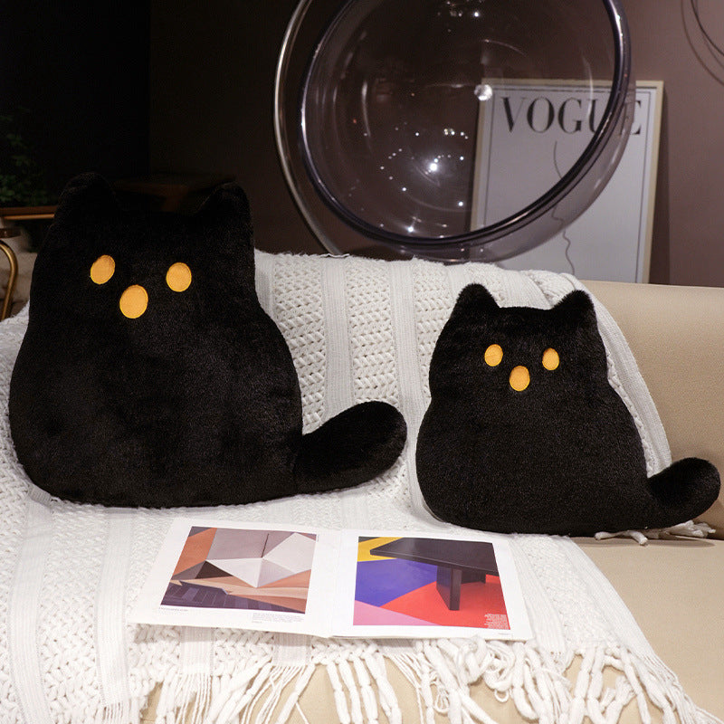 Halloween Plush Ghost Cat Pillow Doll