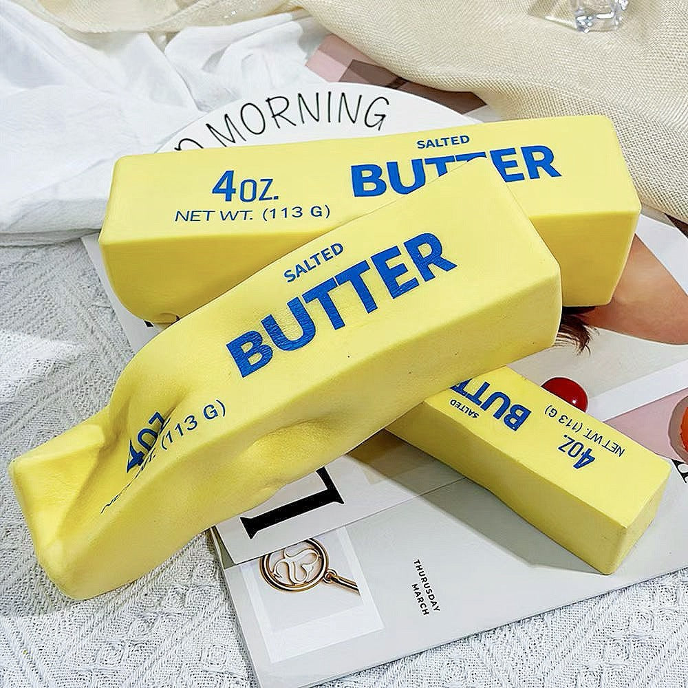 Squeeze-and-Squish Butter Stick